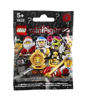 LEGO Minifigure-Series 8-Collectible Series Polybag-8833-1-Creative Brick Builders